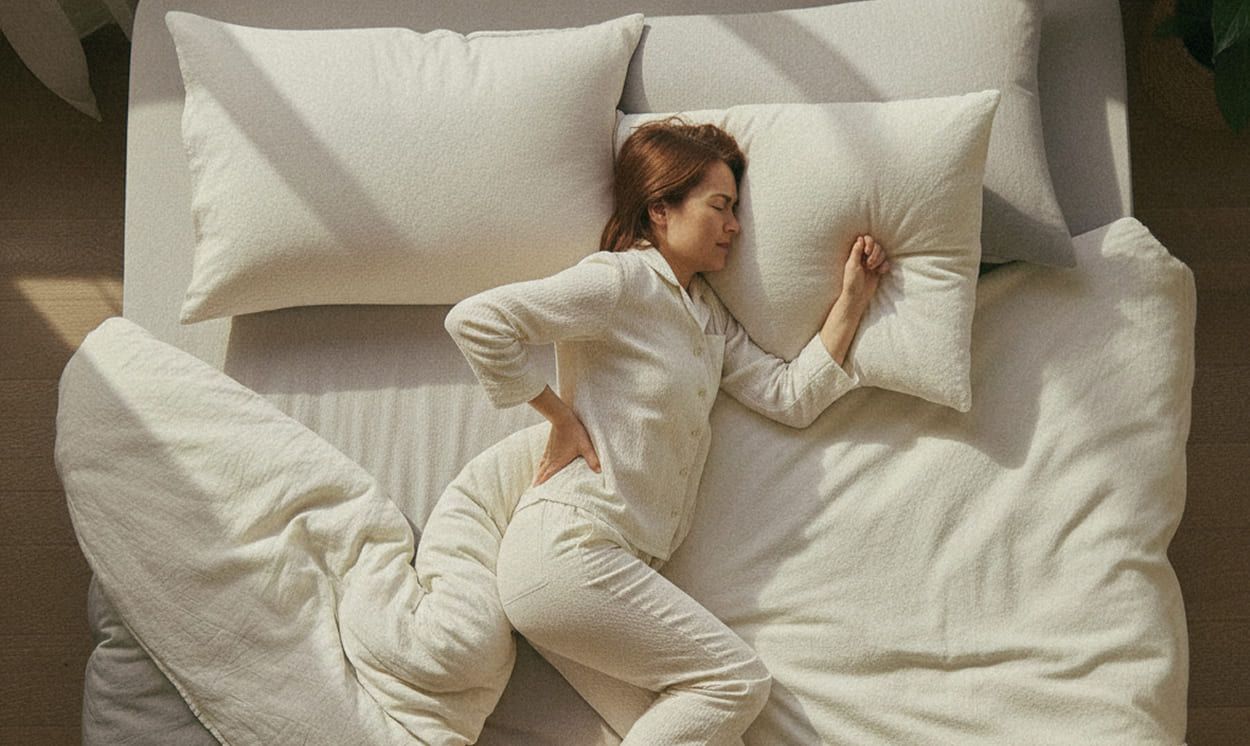 Come dormire bene con un'ernia discale: consigli pratici