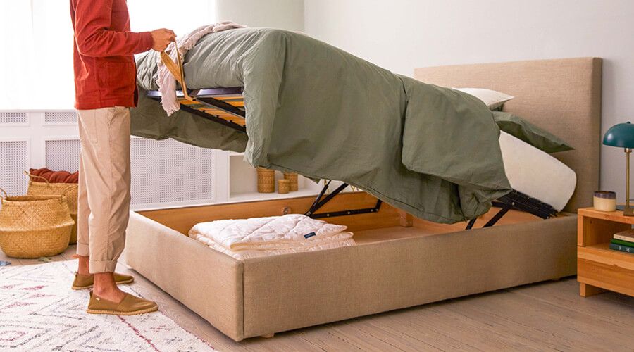 Letto contenitore: quale tipo di materasso scegliere?
