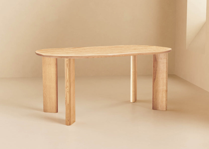 Tavolo da pranzo rettangolare in legno BAOBAB