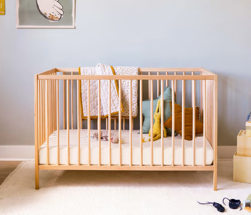 Spannbetttuch für Babys aus Bio-Baumwolle