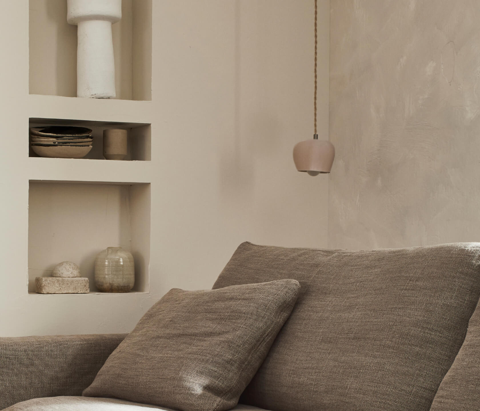 Lampada a sospensione in ceramica MARA