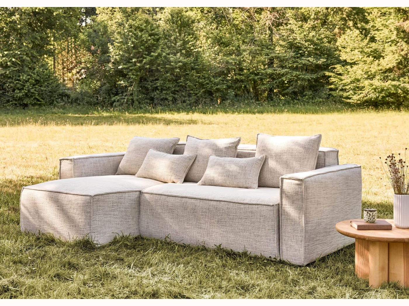 Divano letto angolare FOLIA