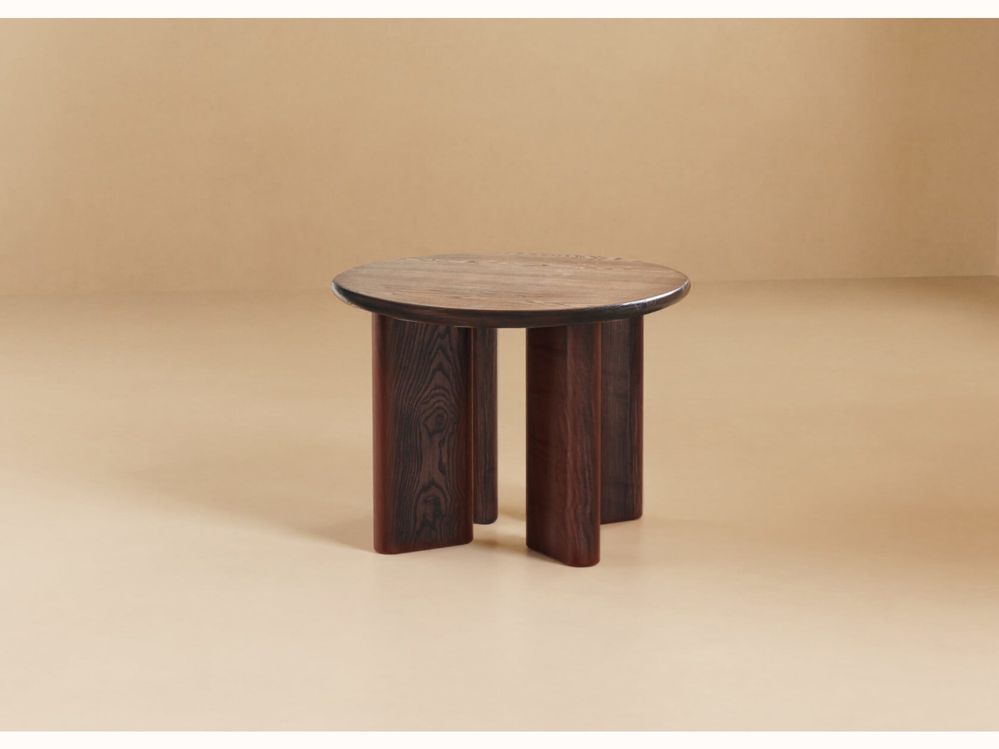 Tavolino rotondo in legno BAOBAB - 60 cm