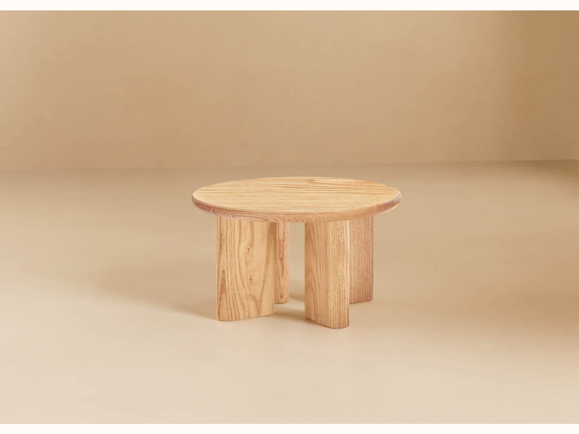 Tavolino rotondo in legno BAOBAB - 60 cm
