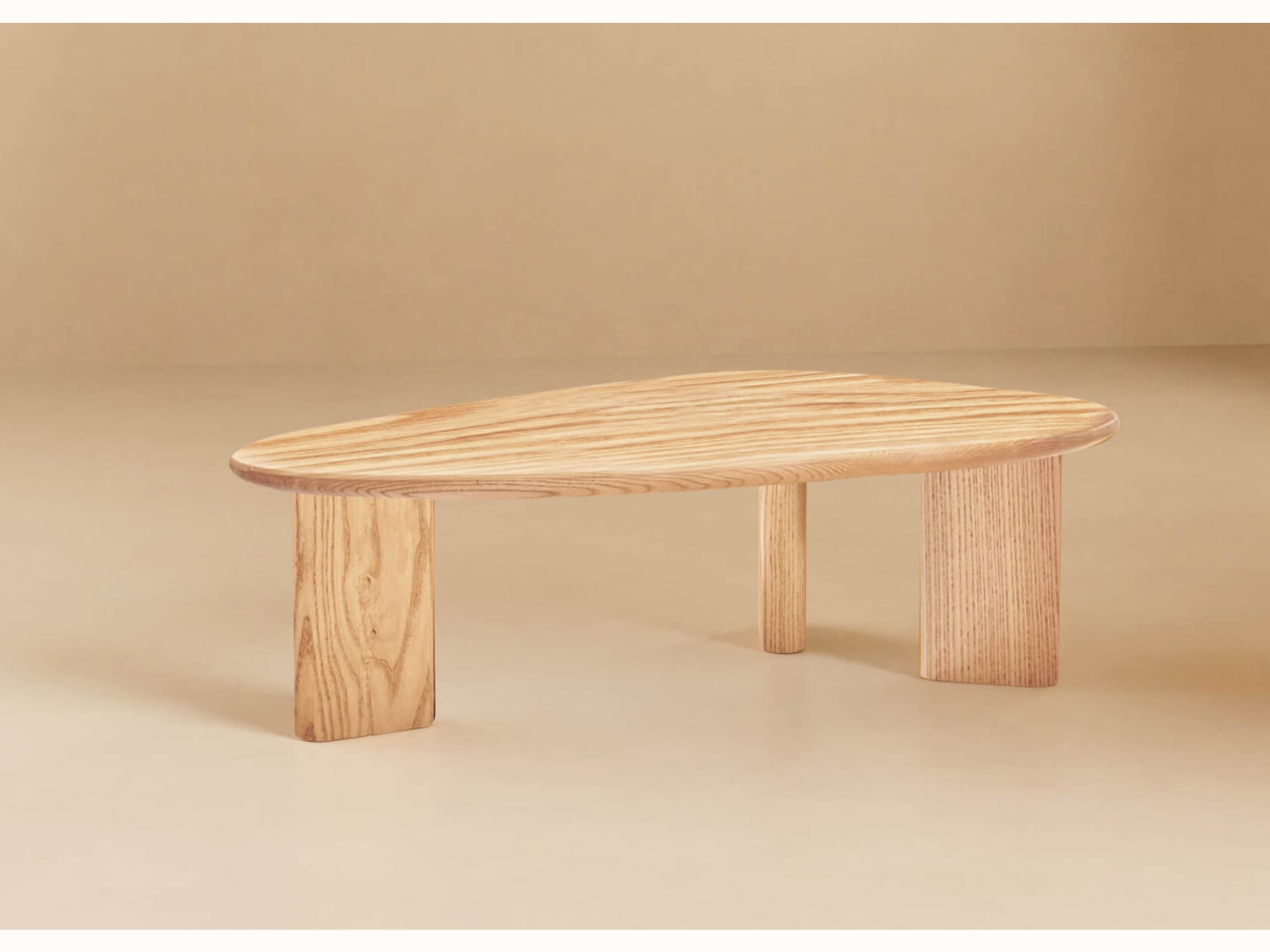 Tavolino in legno organico BAOBAB