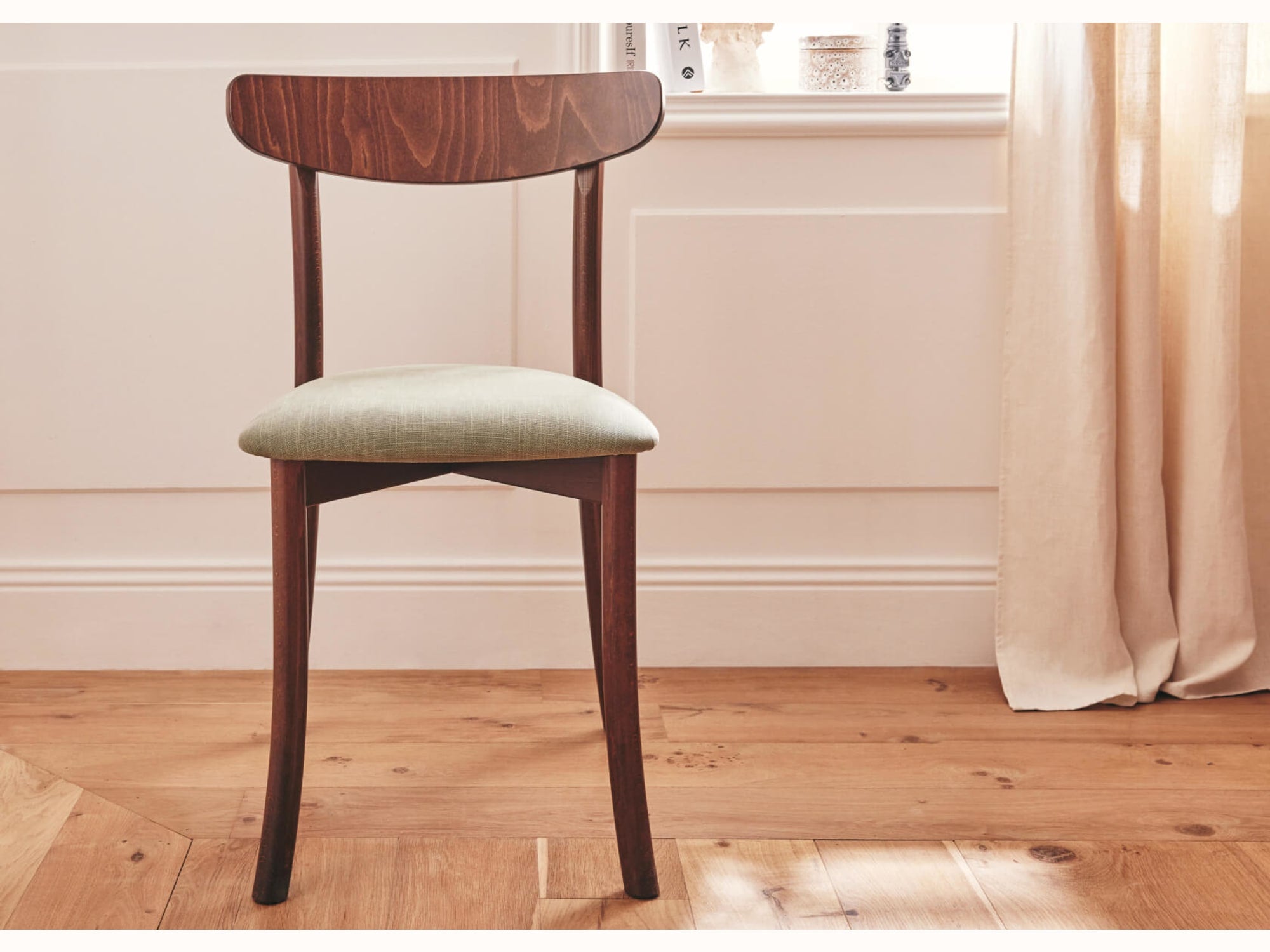 Sedia in legno massello TULIPE (set da 2)