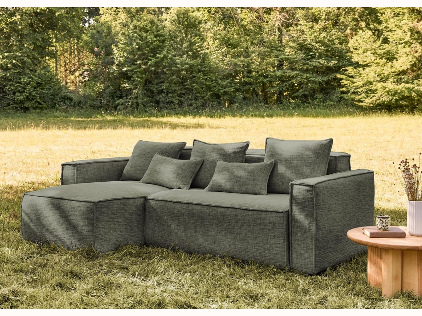 Divano letto angolare FOLIA