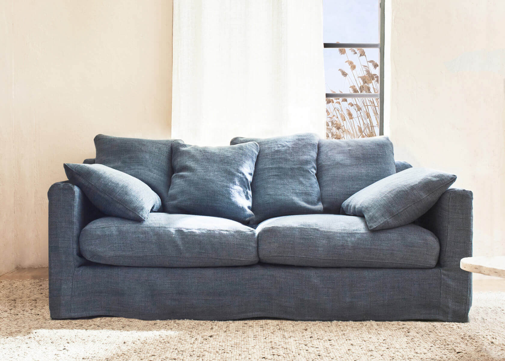 Divano in lino PALM