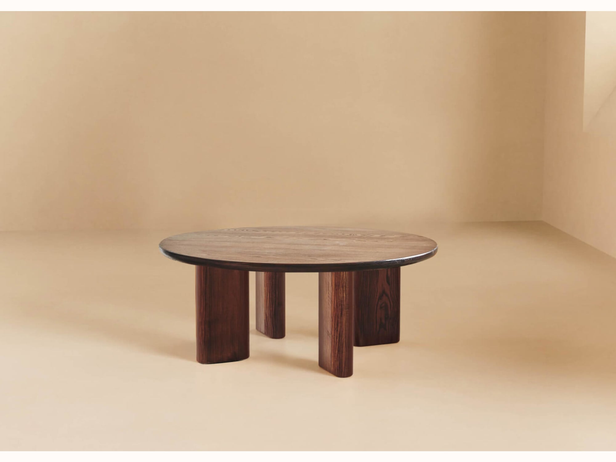 Tavolino rotondo in legno BAOBAB - 90 cm