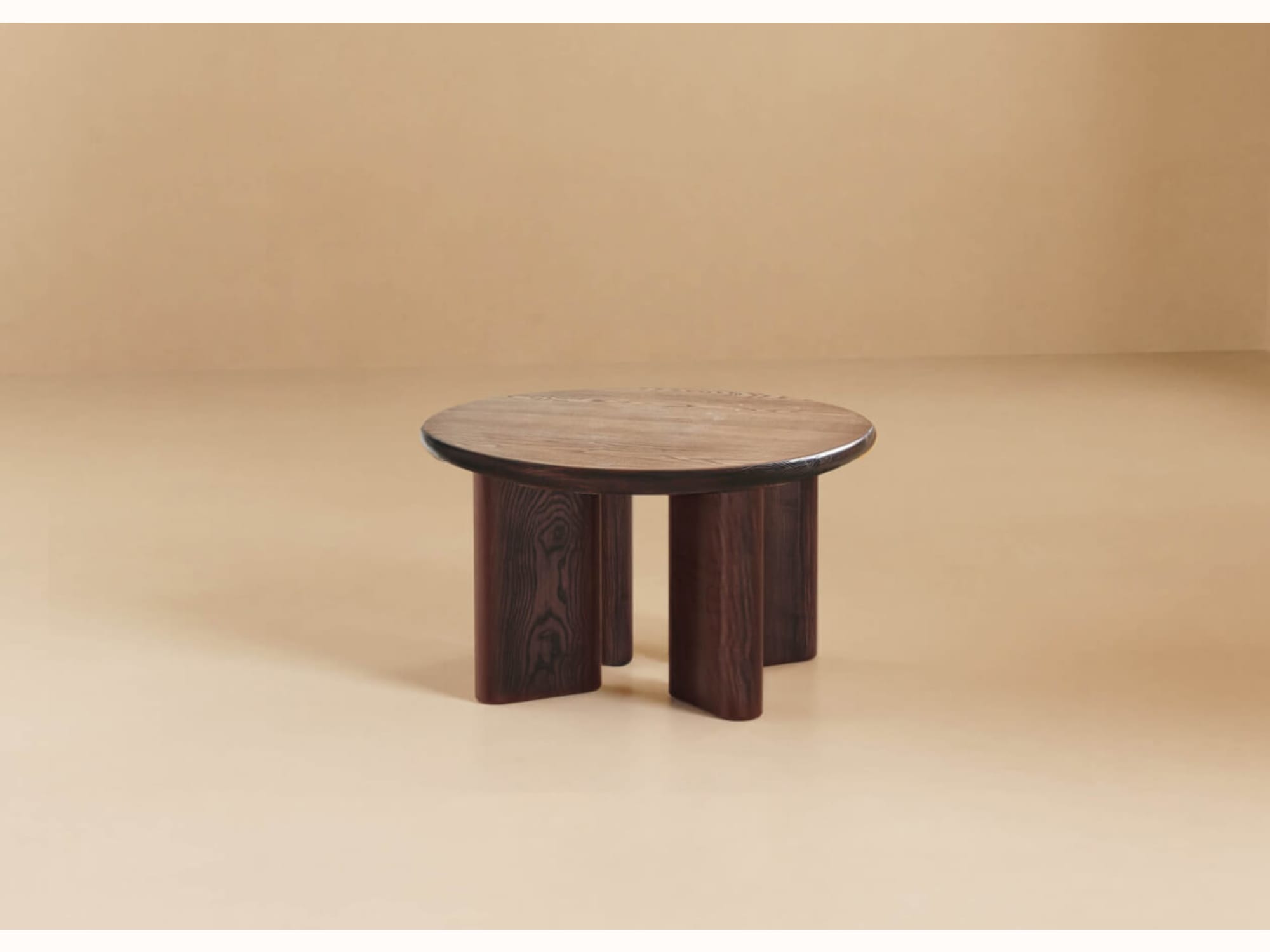 Tavolino rotondo in legno BAOBAB - 60 cm