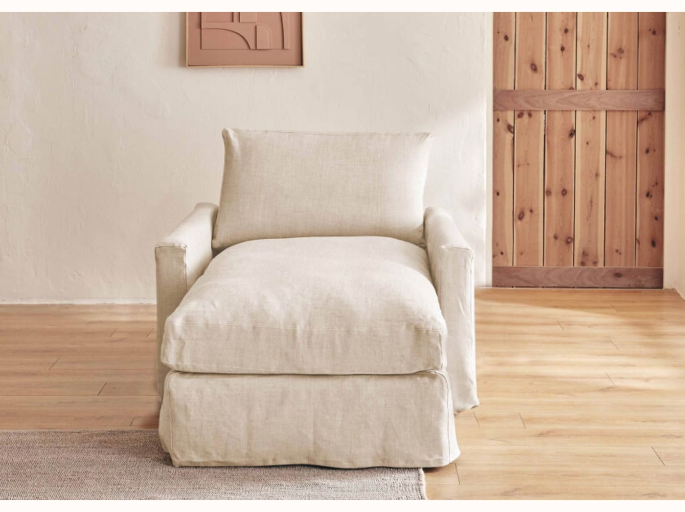 Divano letto in lino LENO