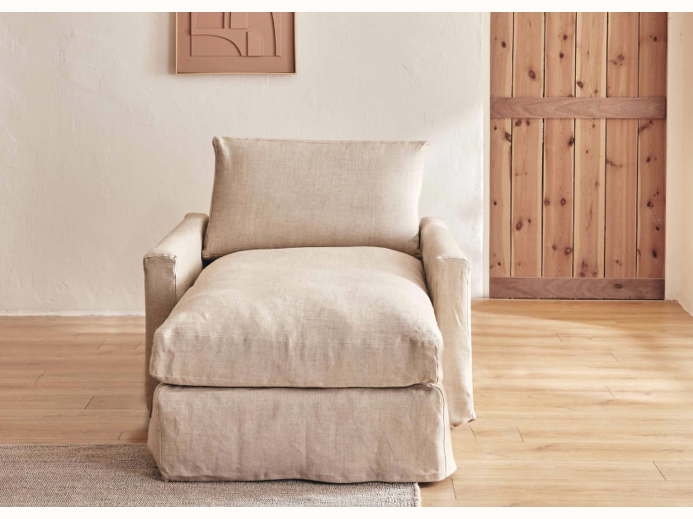 Divano letto in lino LENO