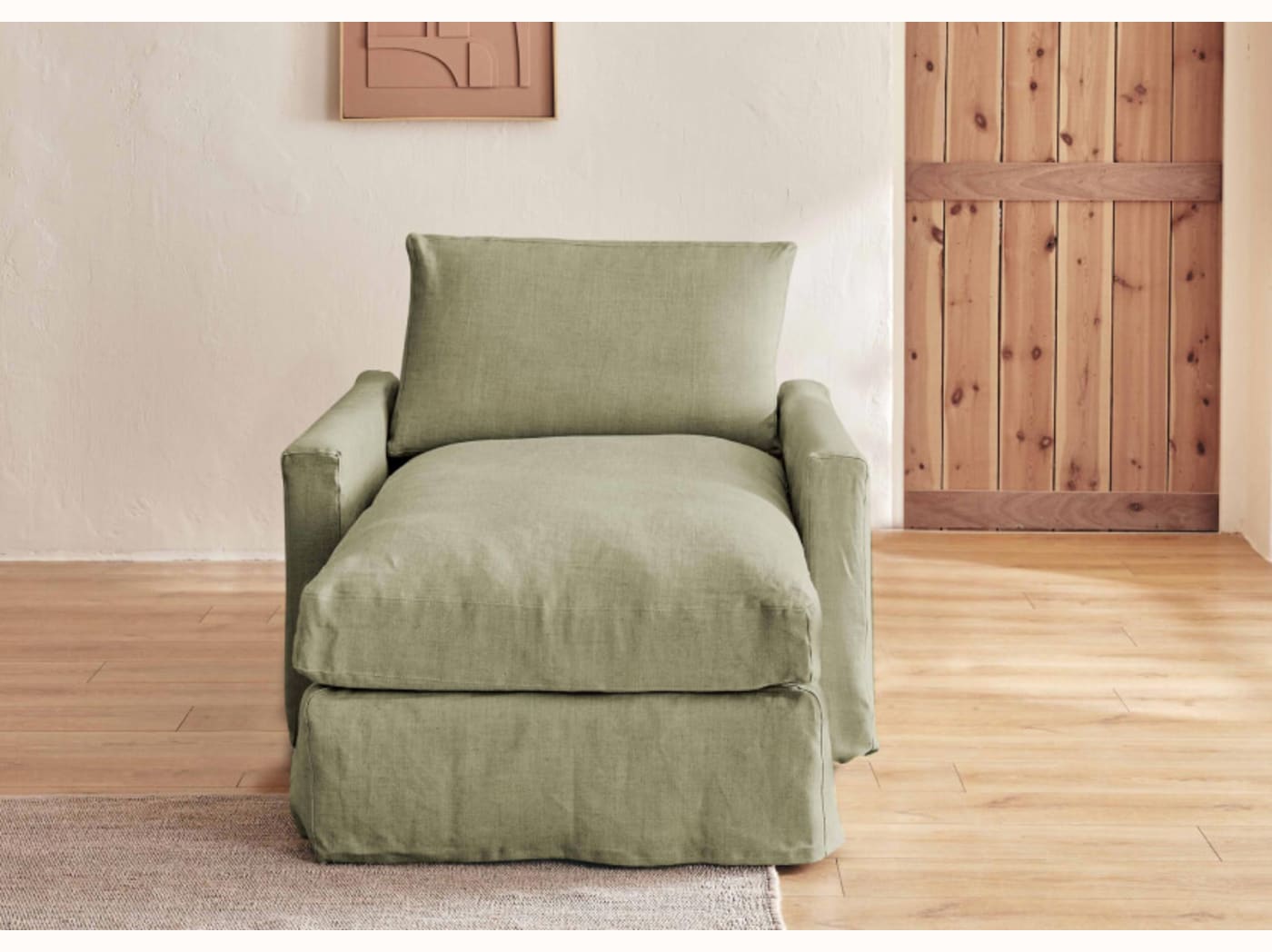 Divano letto in lino LENO