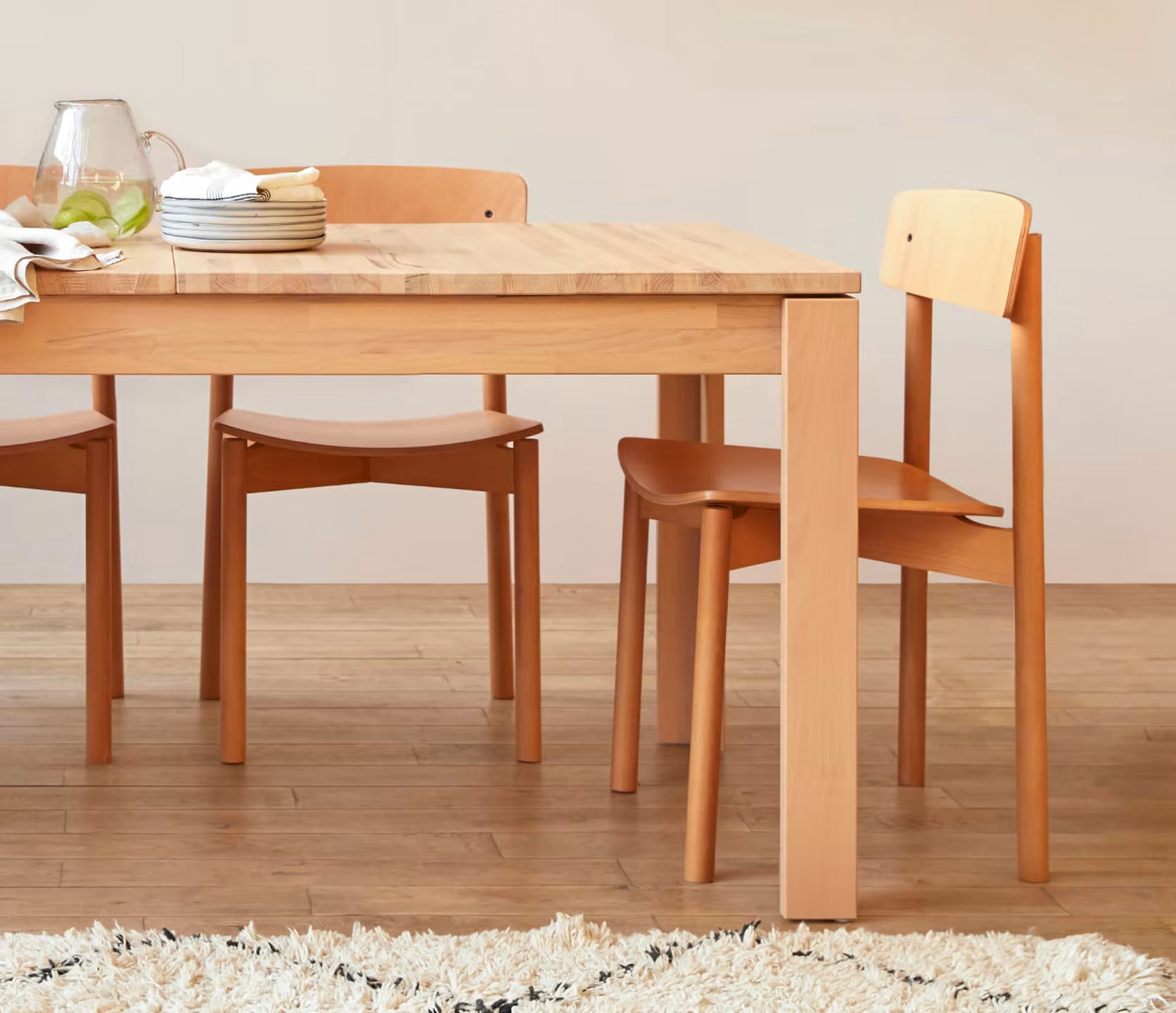 Sedia in legno massello MAIA (set da 2)