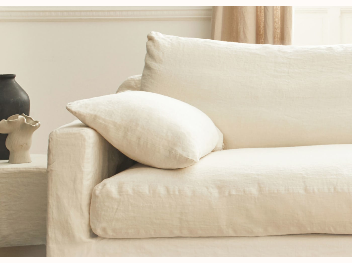 Divano in lino PALM