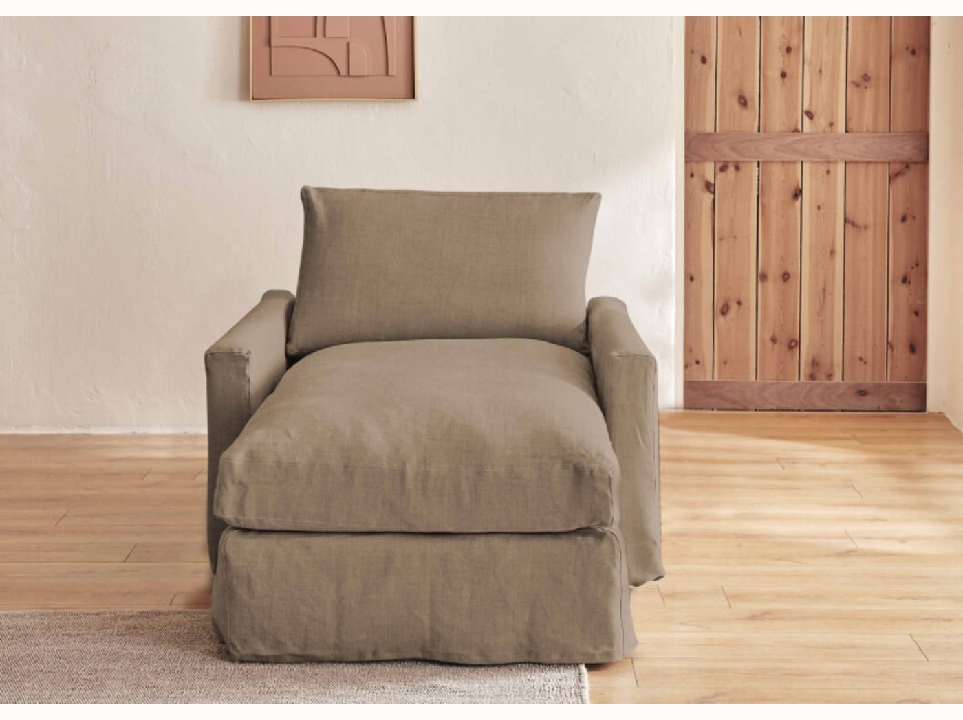Divano letto in lino LENO
