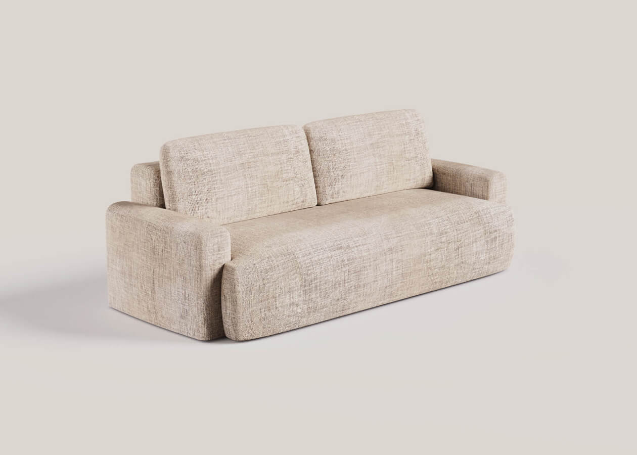 Muster des Schlafsofas CLOUD