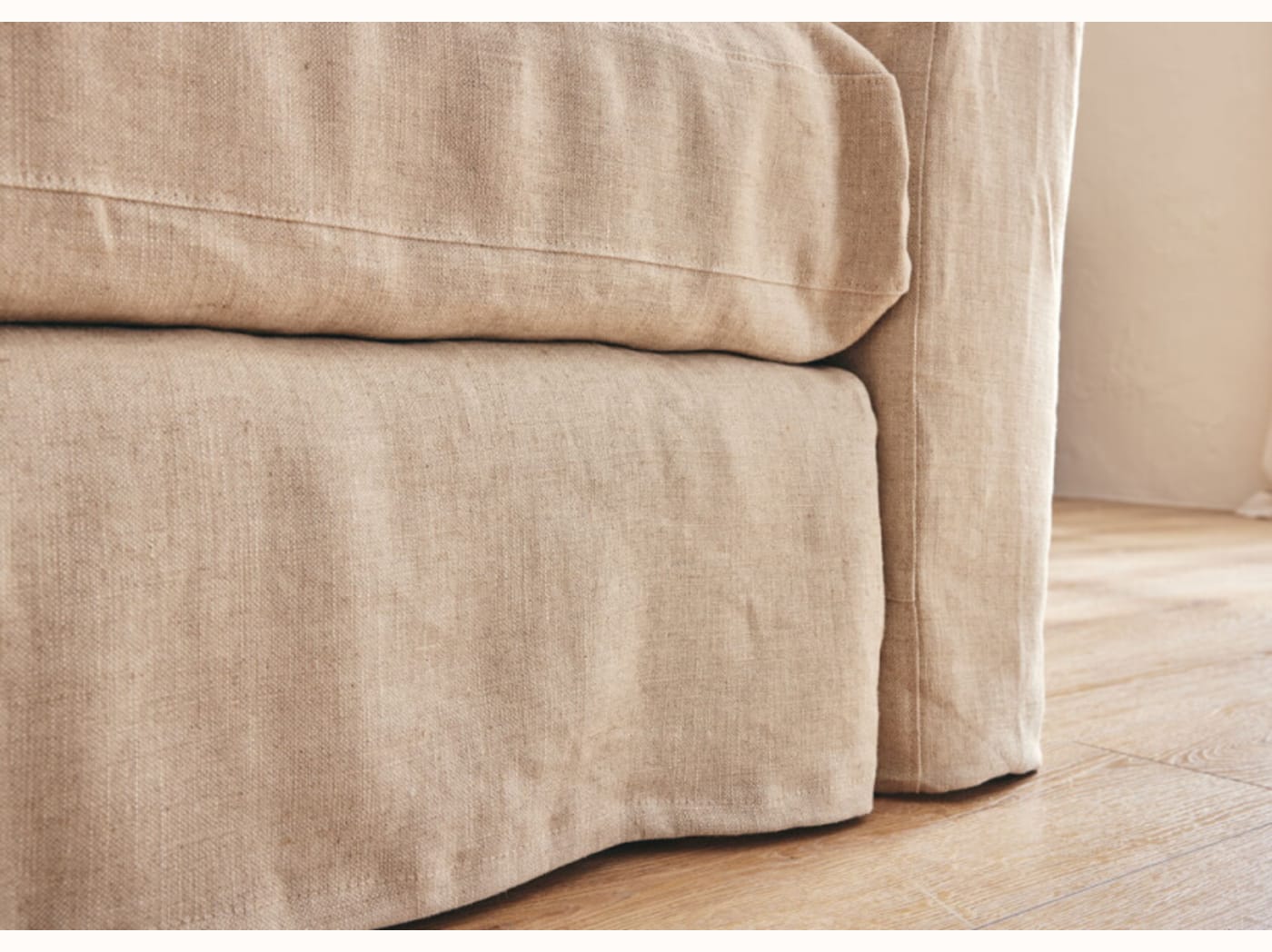 Poltrona LENO in lino, 60 cm