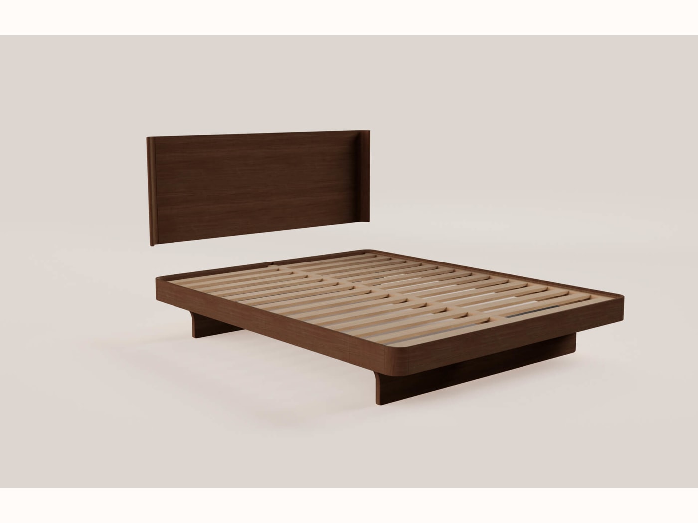 Testiera da letto a muro Arche