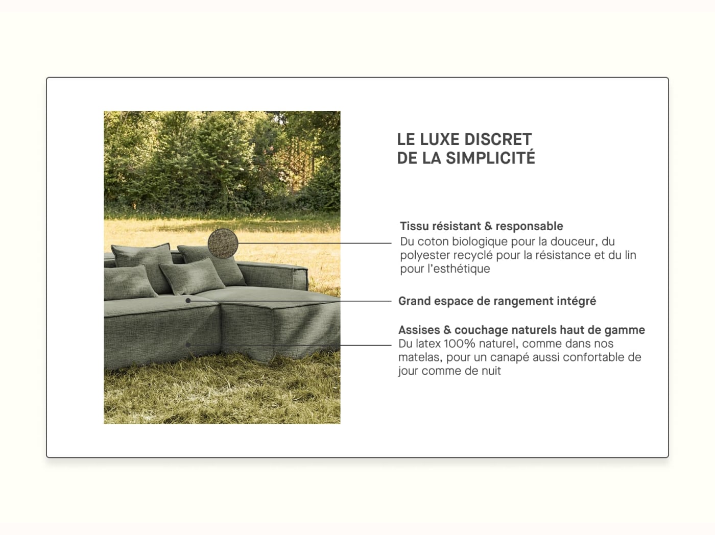 Divano letto angolare FOLIA