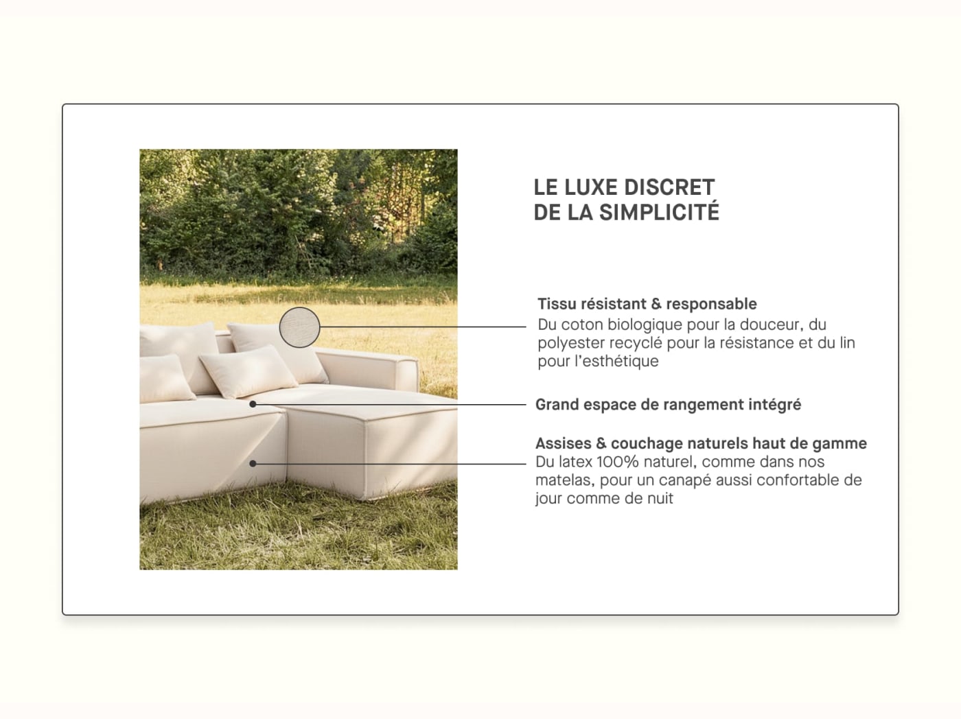 Divano letto angolare FOLIA