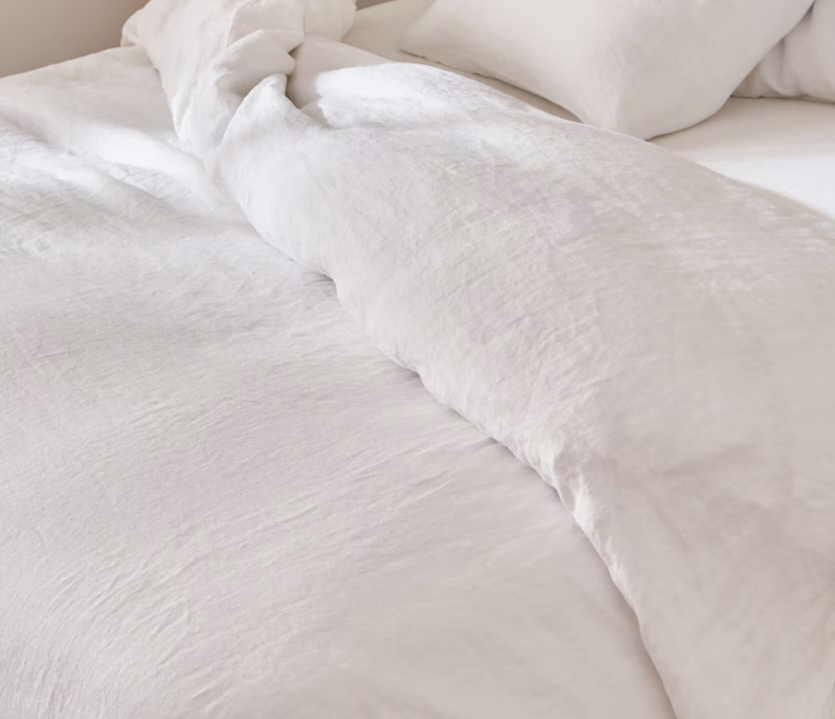 Set da letto in lino