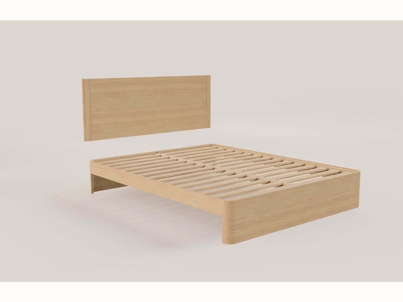 Testiera da letto a muro Étang