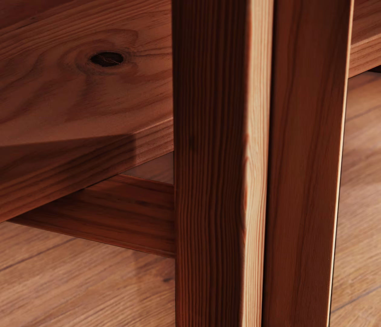 Scaffale-libreria in legno massello ORI