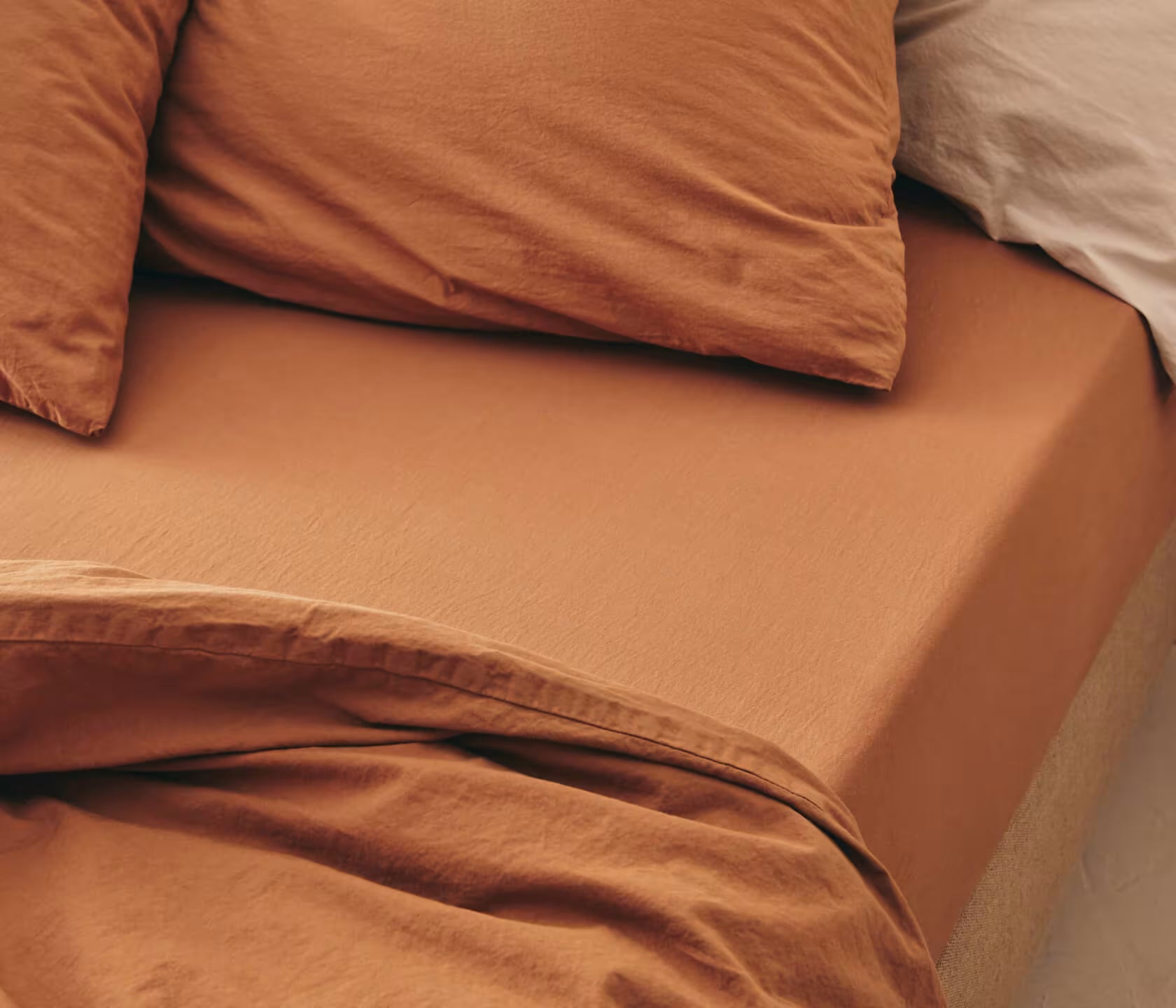 Set da letto in cotone lavato
