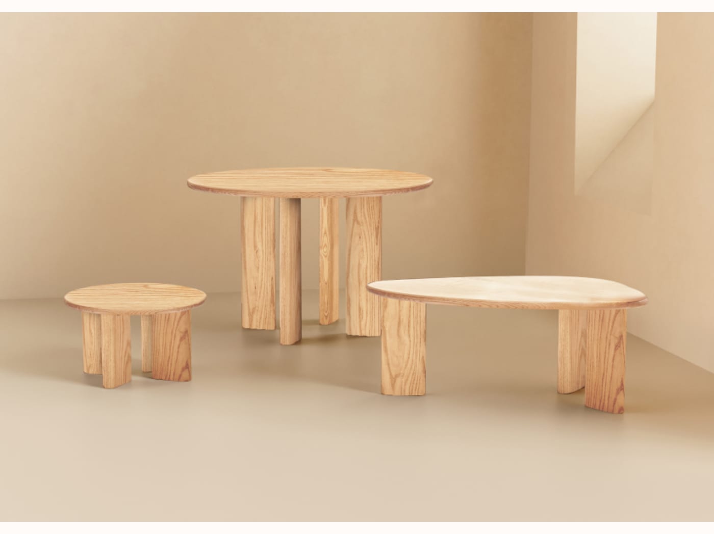 Tavolo da pranzo rettangolare in legno BAOBAB