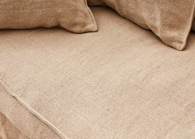 Divano letto in lino OLIA