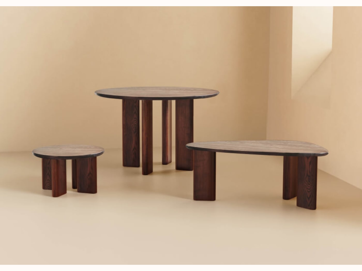 Tavolo da pranzo rettangolare in legno BAOBAB