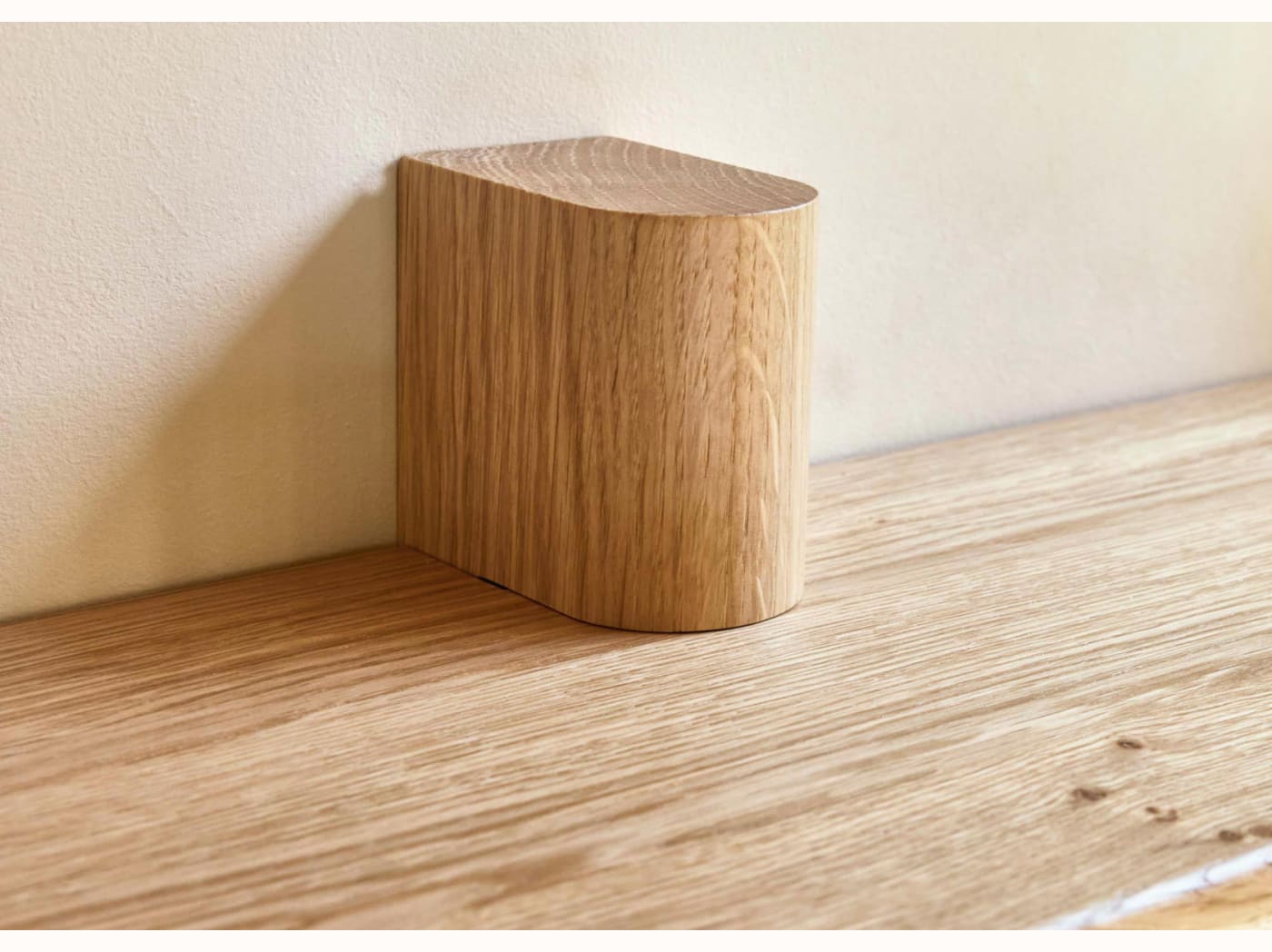 Mensola da parete in legno massello BAOBAB - 2 ripiani