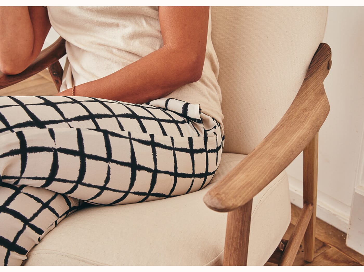Poltrona in legno LYRA