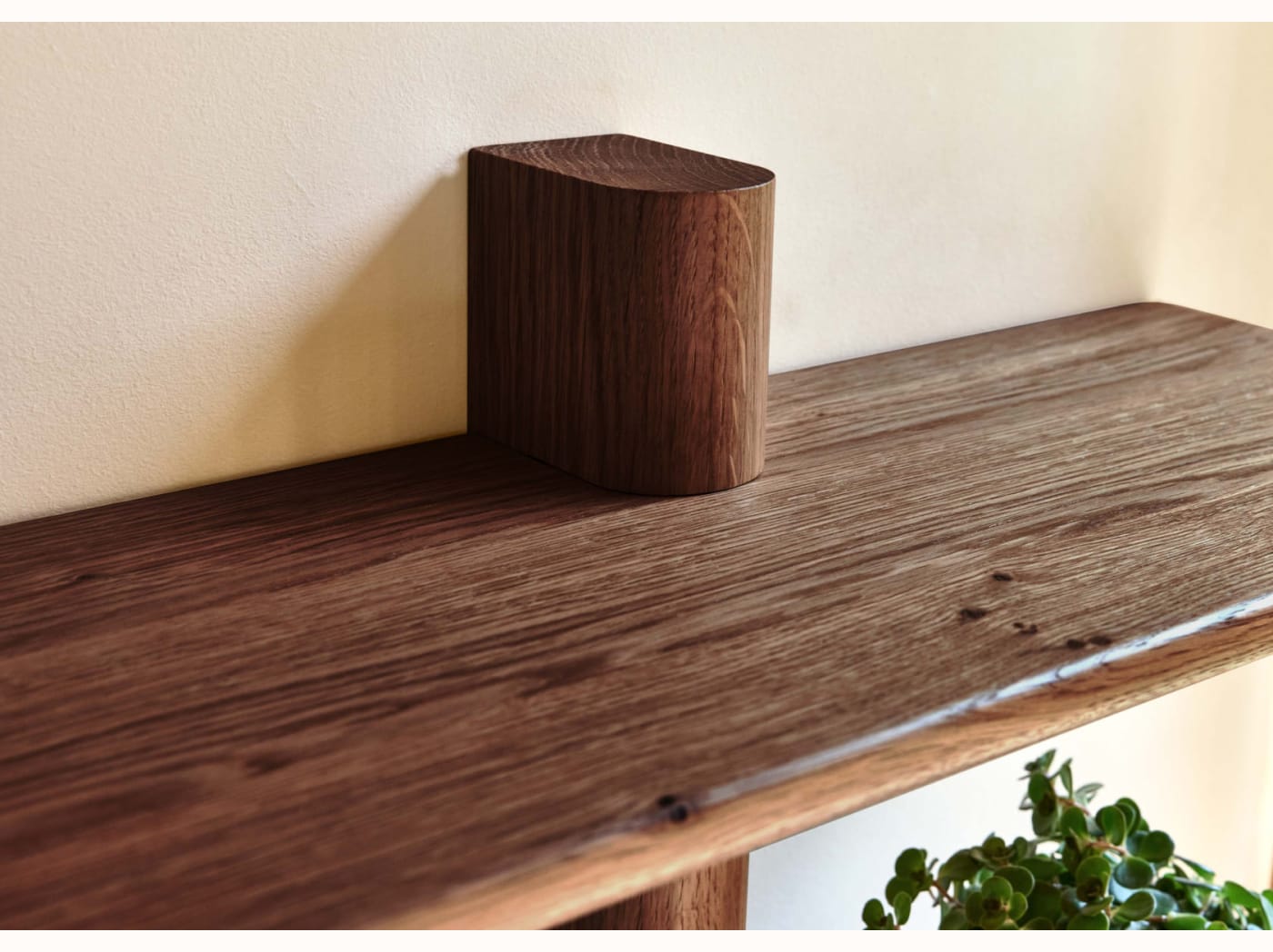 Mensola da parete in legno massello BAOBAB - 2 ripiani