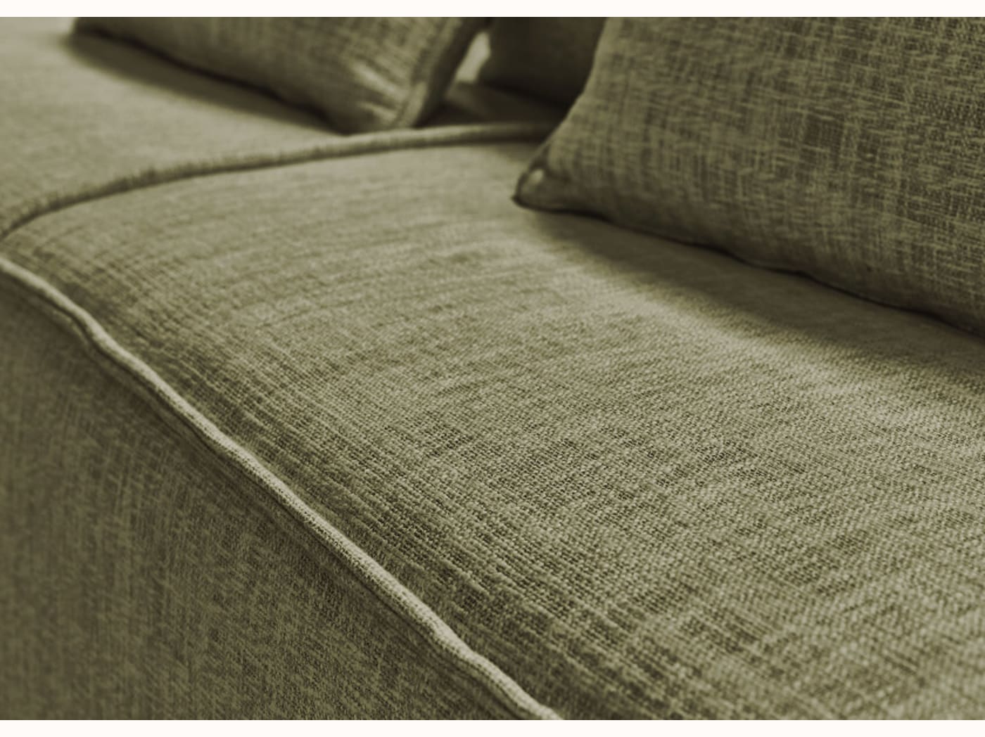 Divano letto con base in legno FOLIA