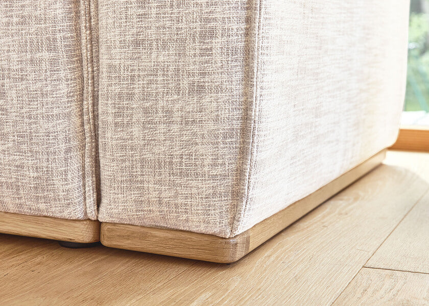 Sofá cama con base de madera FOLIA
