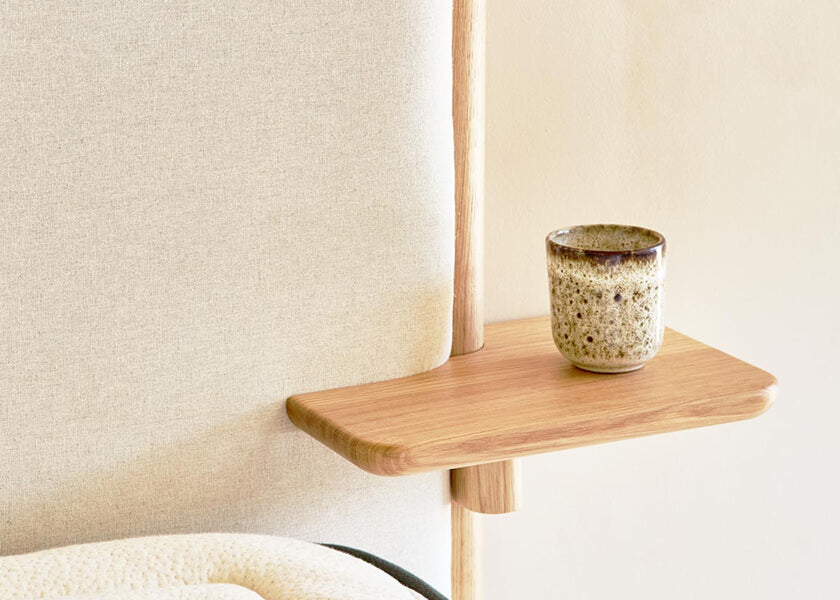 Lit coffre premium en bois massif - LA VOILE