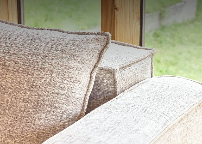 Sofá cama con base de madera FOLIA