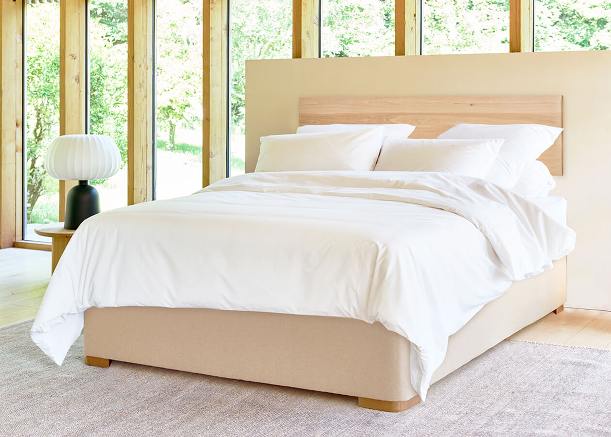Premium Upholstered Bed Base - LE LAC