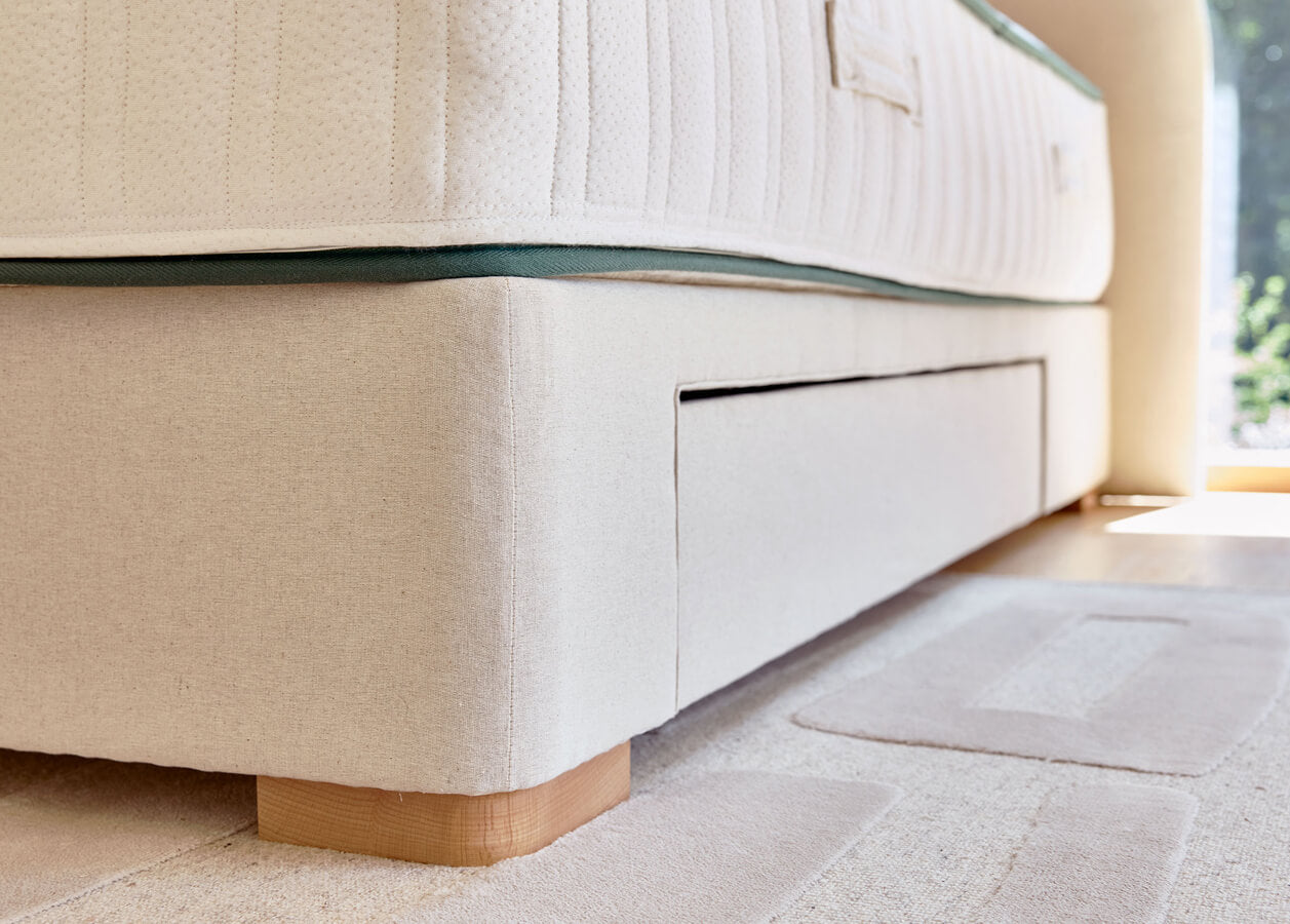 Premium stoffen bedframe met lades - LE LAC