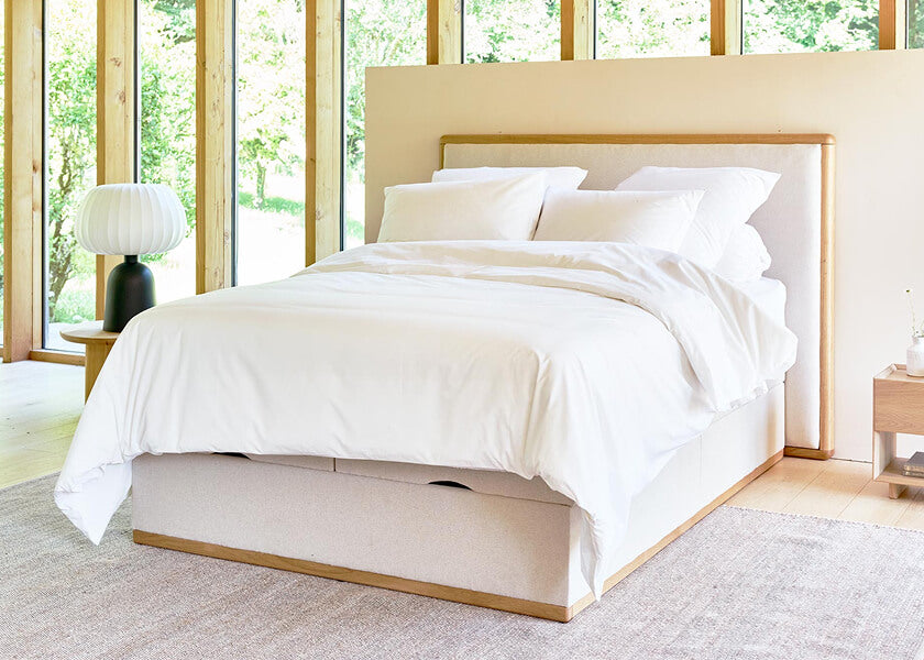 Premium opbergbed van massief hout - LA VOILE