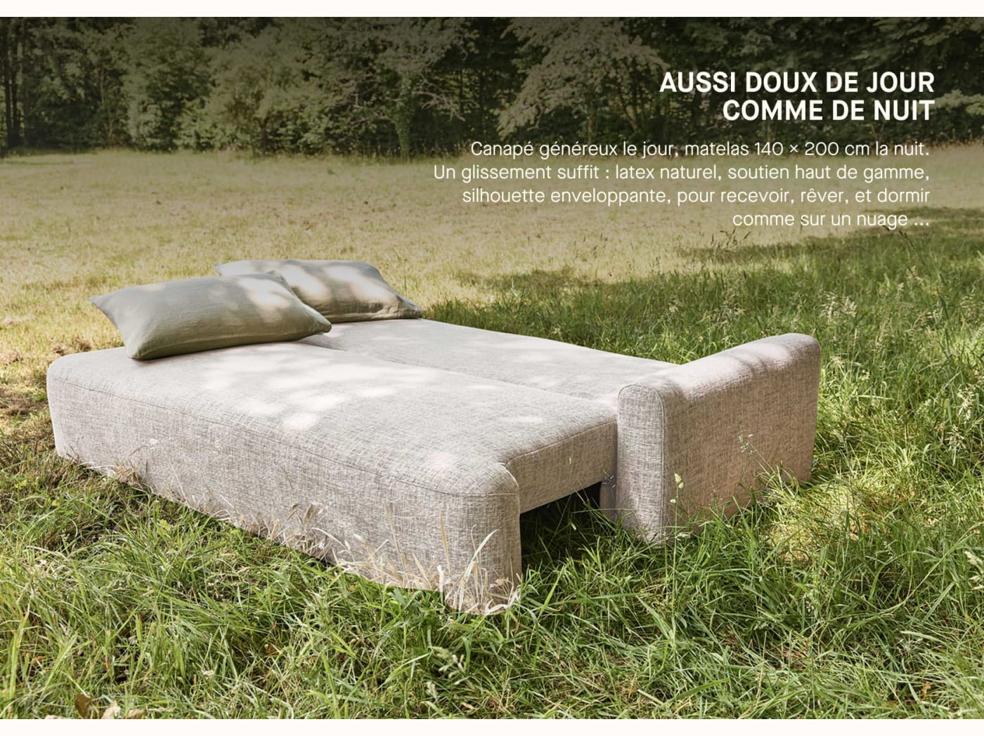 Divano letto CLOUD