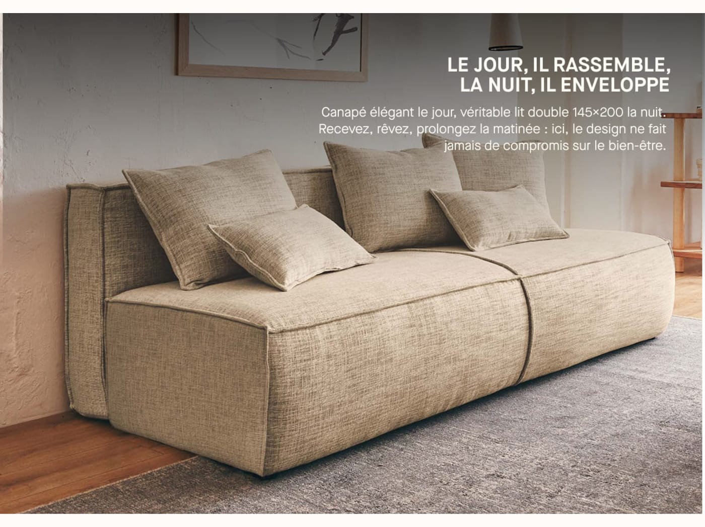 Divano letto FOLIA