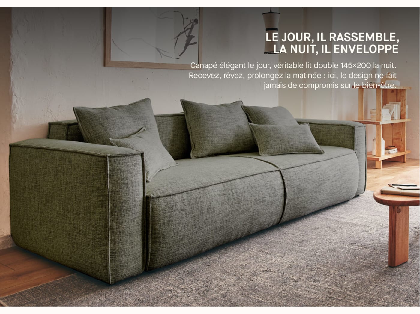 Divano letto FOLIA