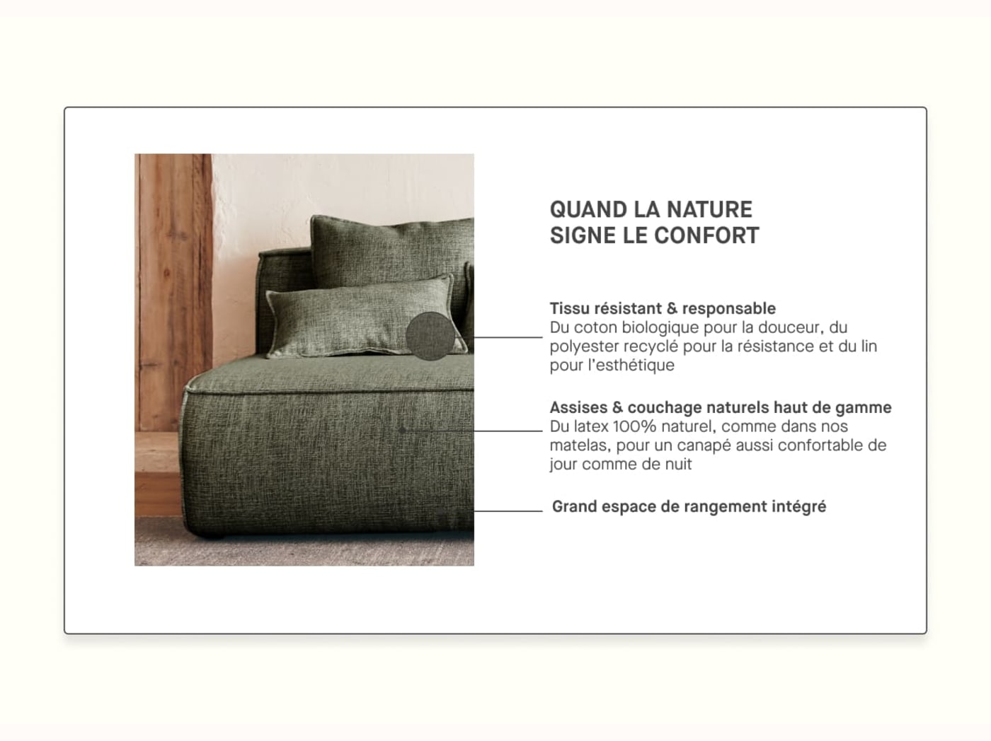 Divano letto FOLIA