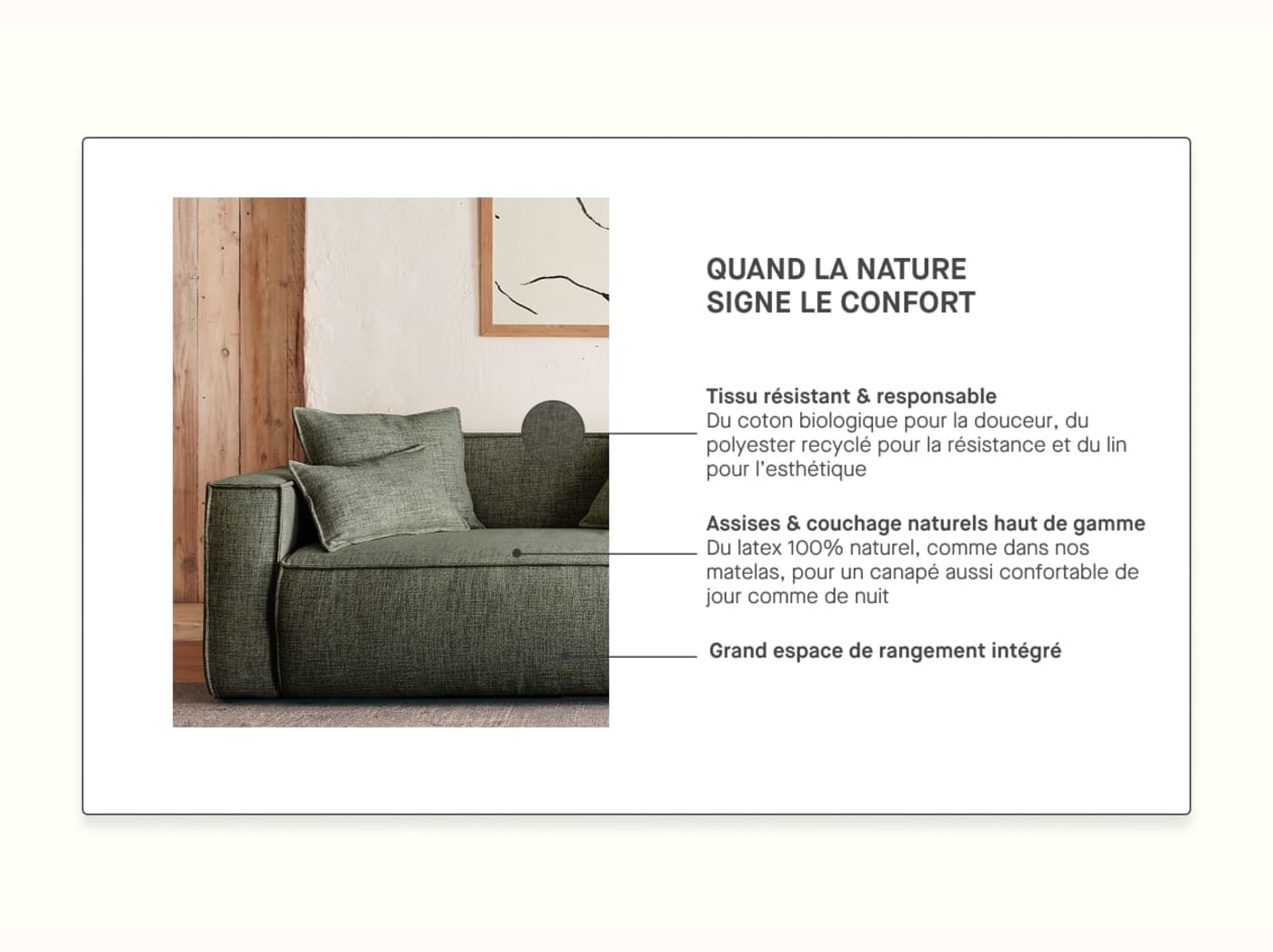 Divano letto FOLIA