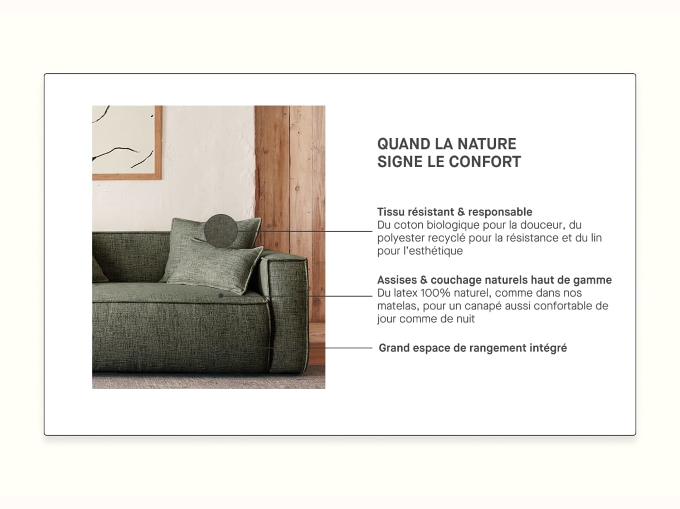Divano letto FOLIA