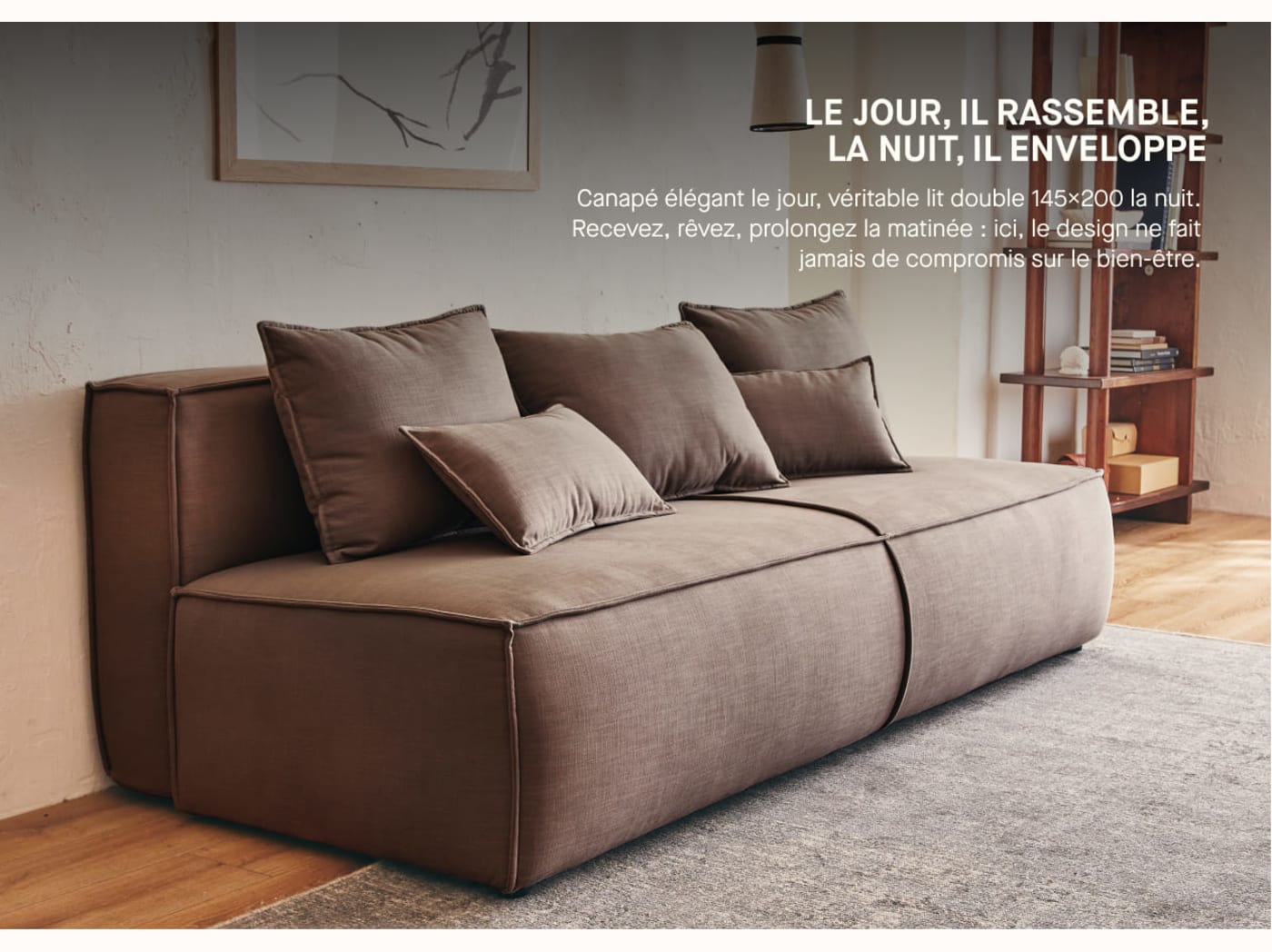 Divano letto FOLIA