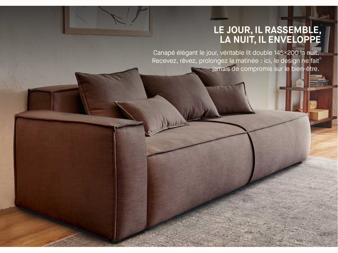 Divano letto FOLIA